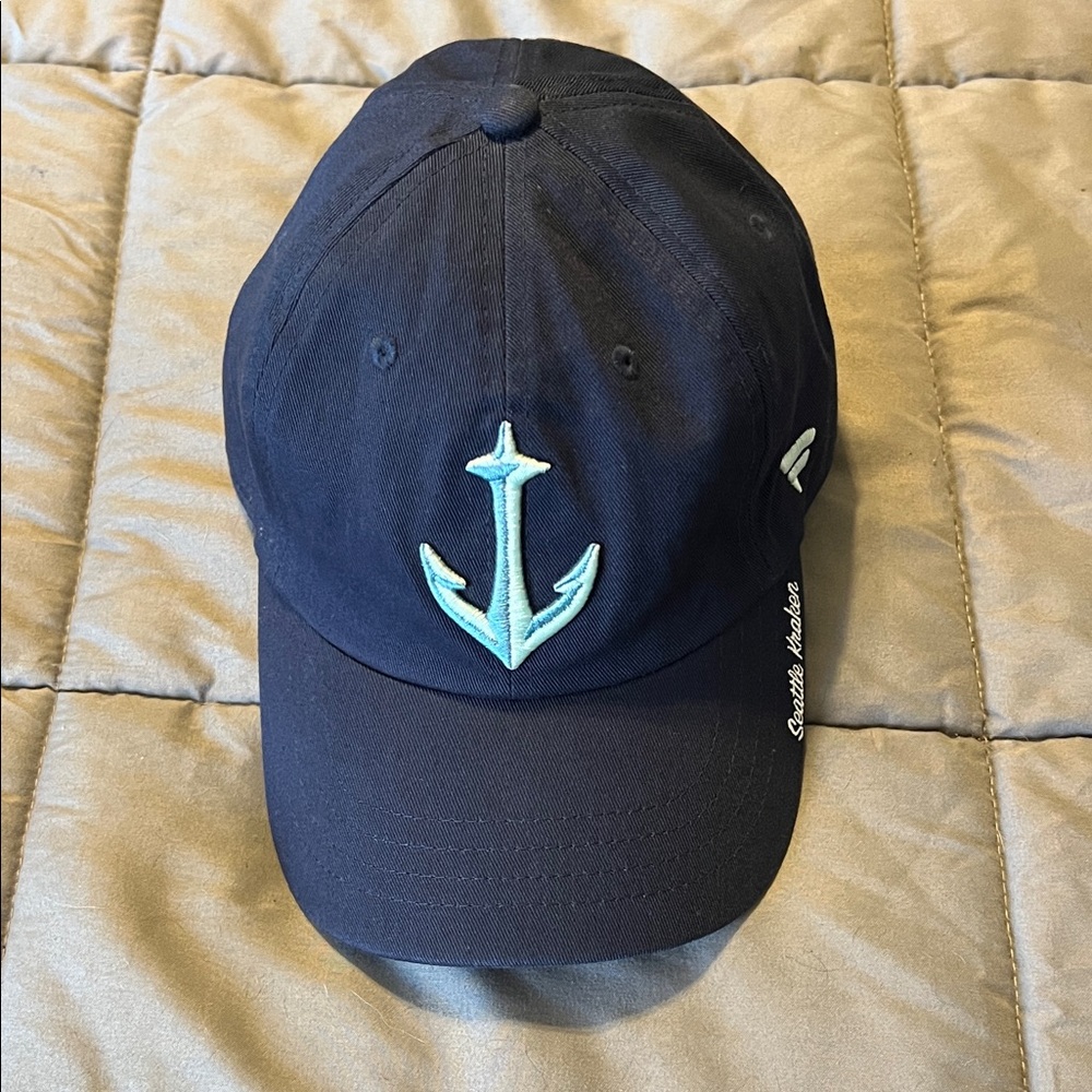 Fanatics Navy Blue Seattle Kraken NHL Cap